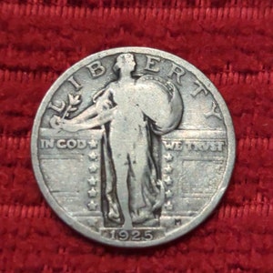1925 quarter dollar