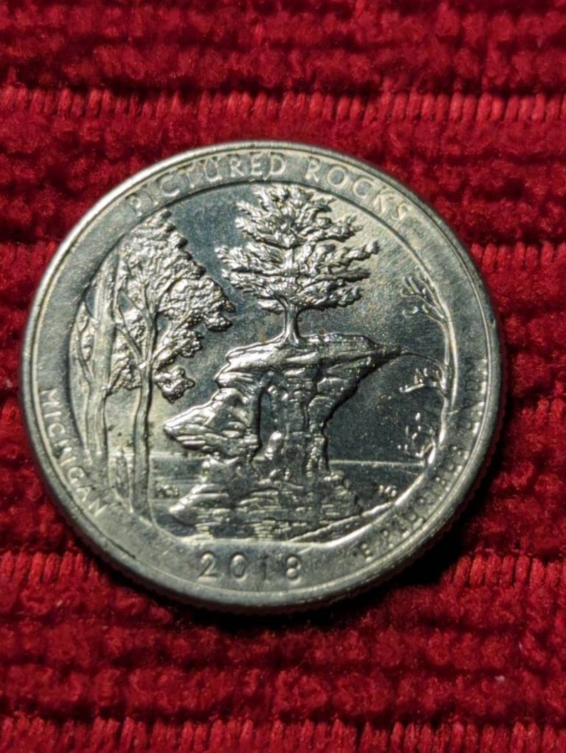 2018 P Pictured Rocks Quarter Error Etsy