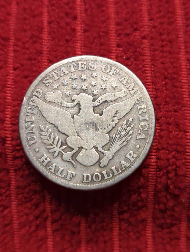 1915年バーバーハーフドル - Etsy 日本