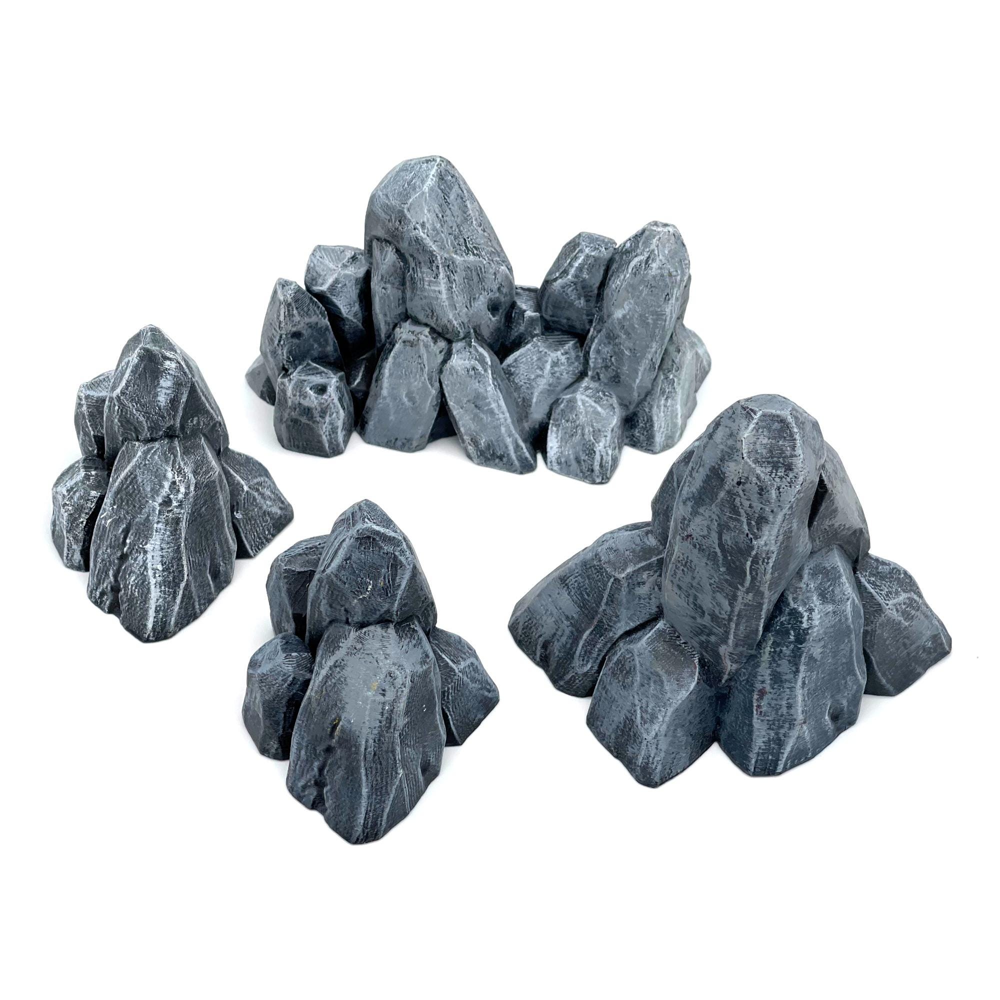4 X 28mm Fallen Trees Stumps Wargaming Scatter Terrain Scenery D&D War