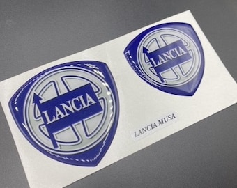 Resin Stickers in Relief Compatible LANCIA MUSA (until 2007) to be superimposed on the original friezes
