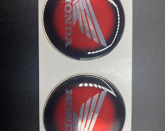 Honda 3D epoxy domed sticker emblem CUSTOM
