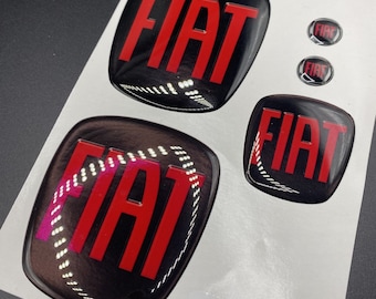 Resin Stickers in Relief Compatible fiat to be superimposed on the original friezes