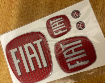 Resin Stickers in Relief Compatible fiat to be superimposed on the original friezes