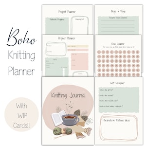 Strickplaner Strickplaner Strickplaner Strickplaner A4 Printable Strickplaner Strickprojektplaner Strickprojektplaner Strickprojektplaner
