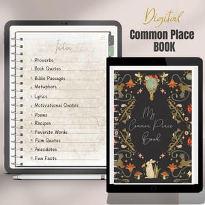 Digital Commonplace-bok, hyperlänkad tidskrift (PDF)