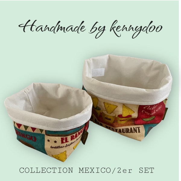 Utensilo Set of 2 storage baskets for small items