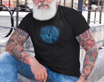 Blue Skull Short-Sleeve Unisex T-Shirt