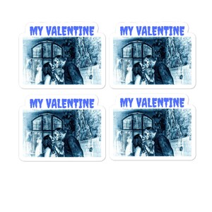 My Valentine Valentine&#39;s Day Gift Bubble-free stickers