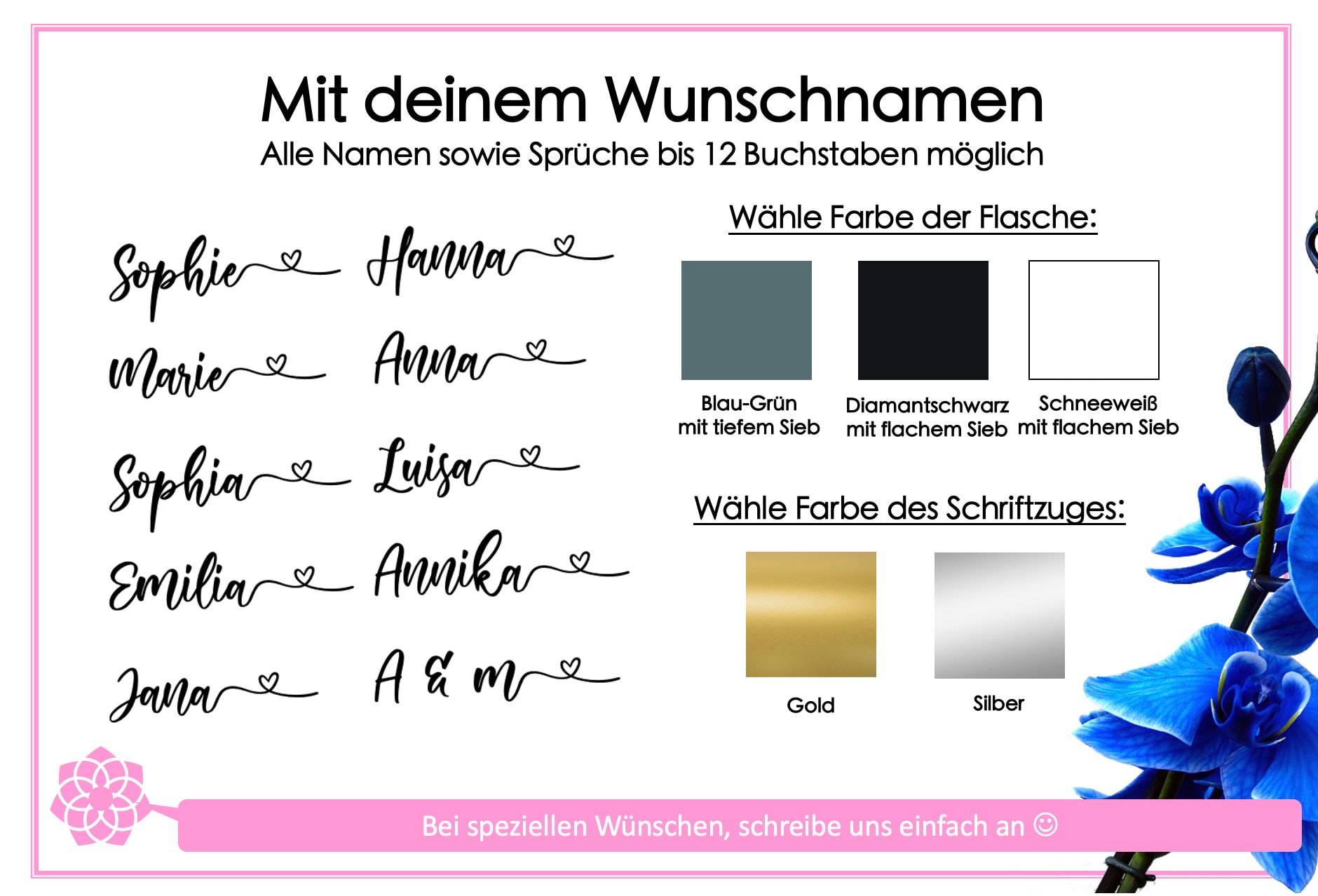 Wunderschne Rostsule Mit Namen Bildnull