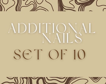 Reorder | Extra Nails | Set of 10 | Add to Order
