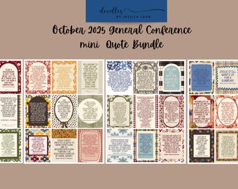 Mini  October 2025 General Conference Quotes