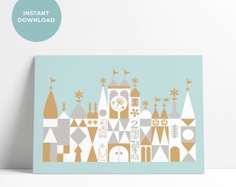 It's A Small World - DIGITALER INSTANT DOWNLOAD