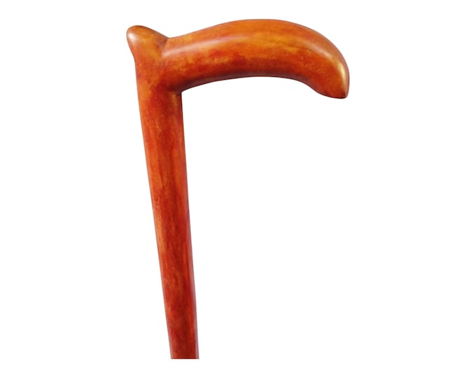 On Sale Timeless Elegance: African Carved Walking Stick (Ethically Sourced) Cane hiking stick Status Stick Pointing Stick Earthy
