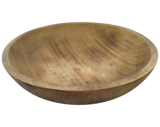 Hand-Carved Jacaranda Wood Soup Bowl - Rustic Kitchen - Cultural & Decorative Art- African Art | home decor