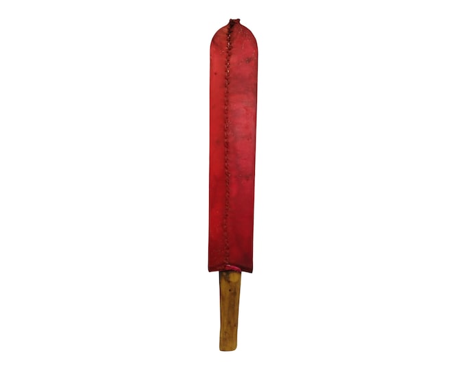 On sale!!Authentic Masai Machete with Hand-Decorated Sheath - Cultural Artifact|Traditional Decor| Home Decor