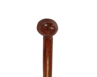 On Sale African Pure Ebony Rosewood Traditional Walking Cane, Hiking Cane Pointing Stick | Maasai Stick Grandpa Grandma Cane Gift