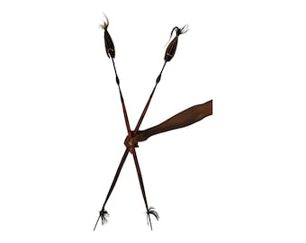 On Sale Defend & Conquer: Maasai Spear Bundle (Hunting and Protection) Forged in Africa by Expert Craftsmen Easy to Dismantle, Easy carry