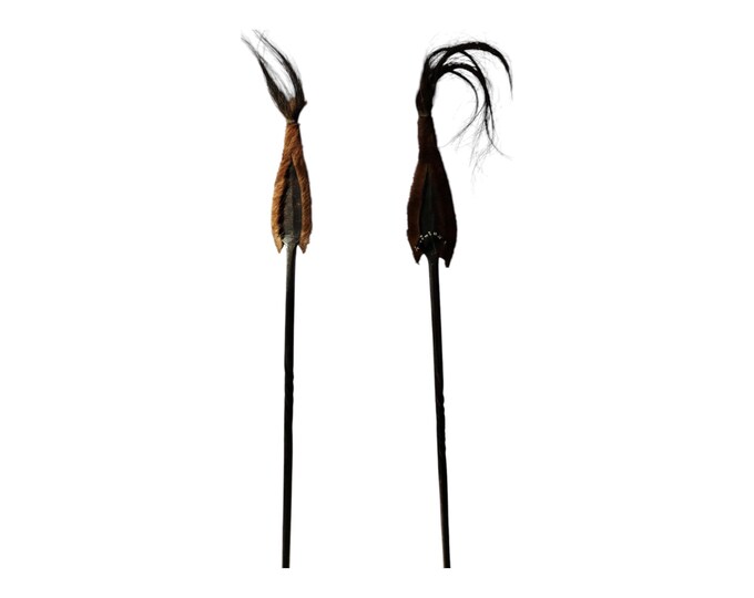 On Sale Strength & Beauty: Maasai Iron Spear with Tribal Mosaic Handle Easy to Dismantle Easy carry Powerful Maasai Iron Spear