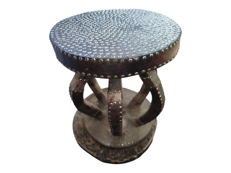 AfroCultureGifts Carved Borana Stool - Thumbnail 5