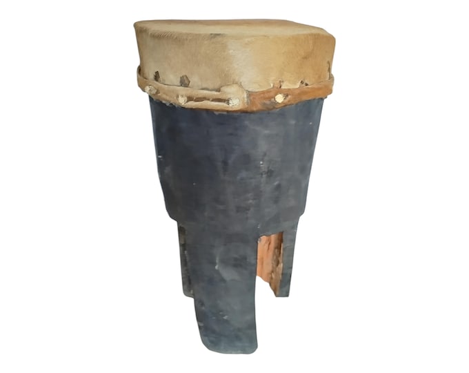 Hand-Crafted Kenyan Gombe Drum (Music & Home Decor) Traditional Rhythms |Tribal Art Decor|