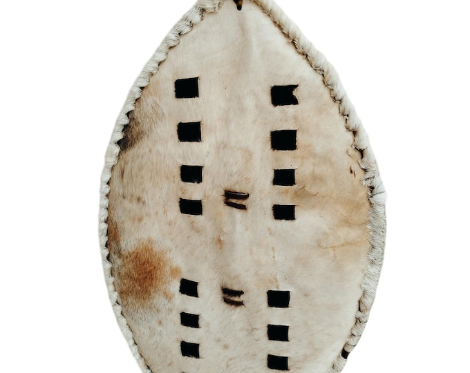 Authentic African Zulu War Shield Authentic African Artefact Hand-Woven in Africa Tribal Handcrafted Maasai Warrior Design gift ,wall art
