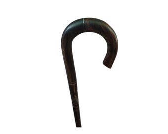 On Sale Symbol of Power: Intricately Carved Malawi Royal Walking Stick (Carved for Kings) Walking Cane | Status Stick Pointing Stick black