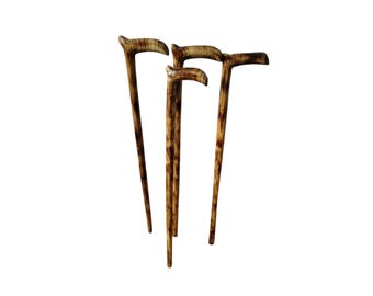 On Sale Timeless Elegance: African Gentleman Walking Stick (Hand-Carved), Distinguished Cane Hiking Stick Status Stick Status Stick Earth