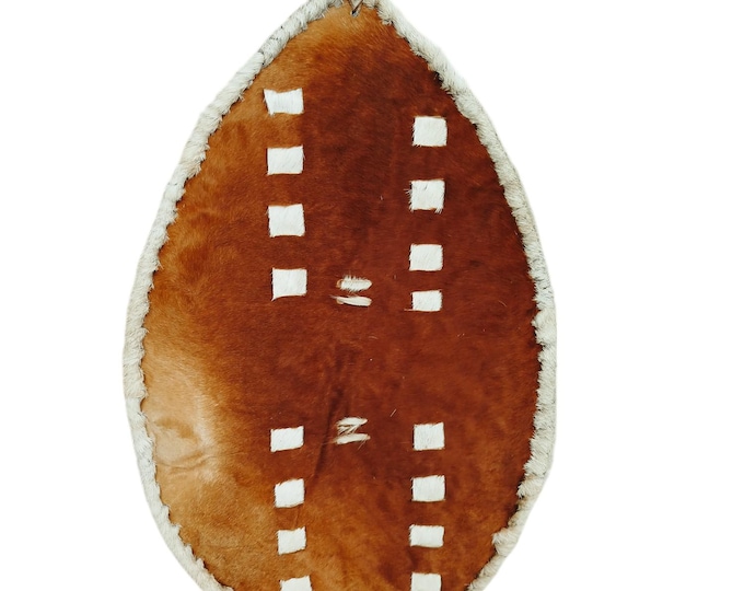 Authentic Zulu War Shield (Authentic African Artifact) Hand-Woven in Africa Tribal Handcrafted Maasai Warrior Design gift,home decor