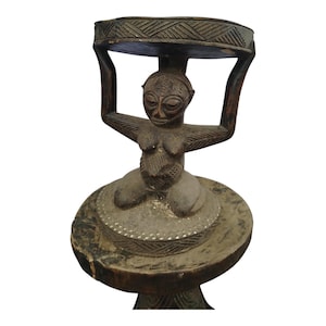 ON SALE!! Authentic Lulua Muwa Ceremonial Mask from Democratic Republic of Congo home decor African art Wall art