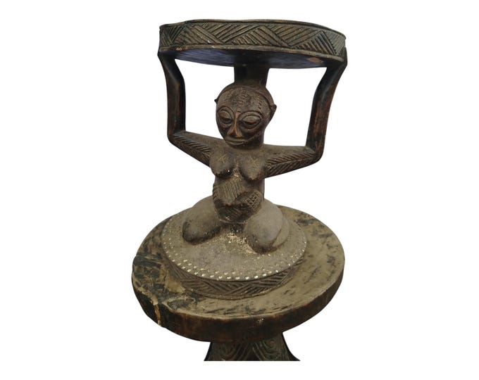 ON SALE!! Authentic Lulua Muwa Ceremonial Mask from Democratic Republic of Congo home decor African art Wall art