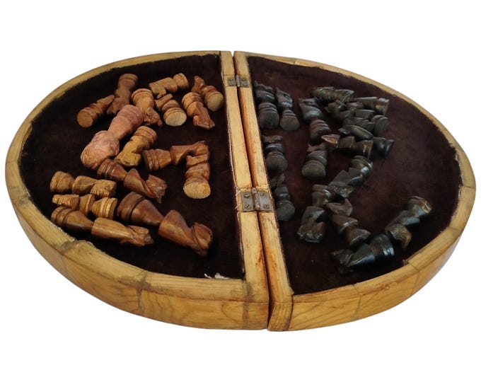 On sale!!  Hand-Carved Wooden Traditional Board Game with Playing Pieces - Unique Game & Decor|Traditional Decor| African art