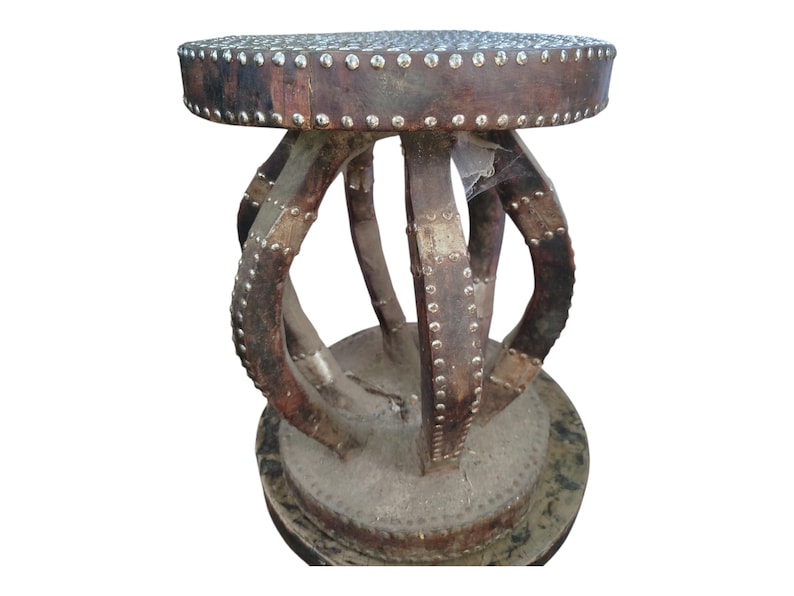AfroCultureGifts Carved Borana Stool - Thumbnail 2
