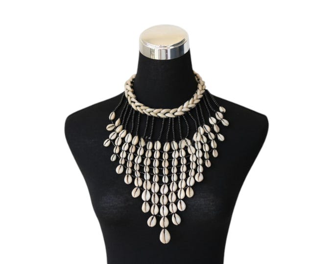 African Beaded Collar Necklace, Vibrant Maasai-Inspired Bib Choker, Handcrafted Tribal Statement Jewelry,