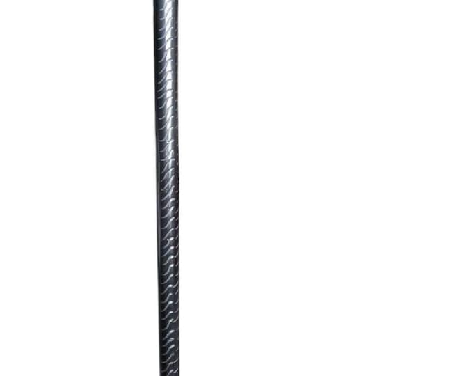 On Sale!! Classic Gentleman's Ebony Walking Stick: Hand-Carved & Polished Hiking Stick Status Stick Maasai Walking Cane
