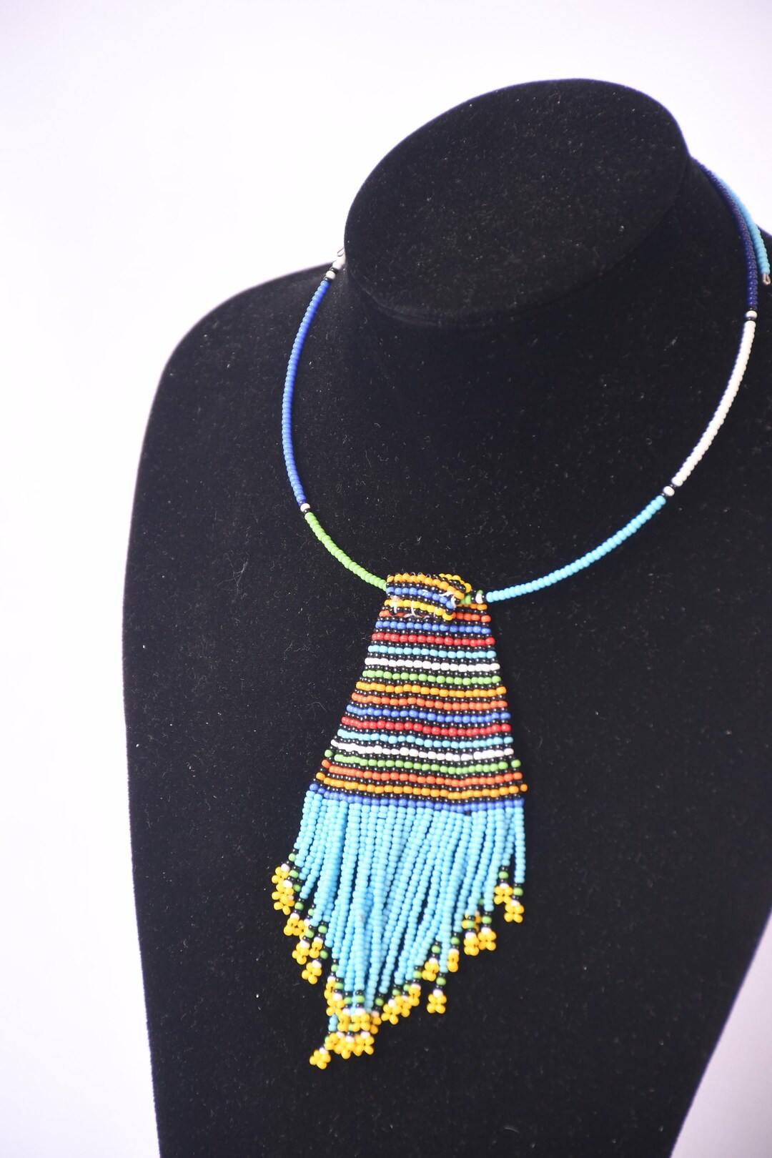 マサイ族の大きいネックレス マサイ族の大きいネックレス モダンマサイネックレス – NOZZI BAZZAR