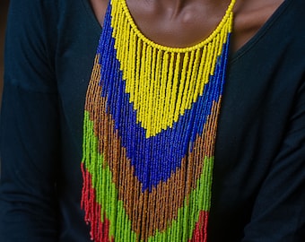 マサイ族のネックレス - Etsy 日本