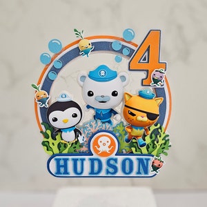 Octonauts Cake Topper (Customised)