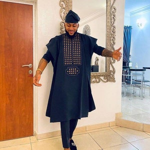 Short agbada best sale designs