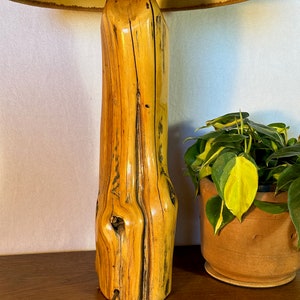 Vintage Wood Lamp MCM Mid Century image 4