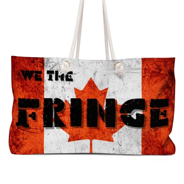 Trendy We The Fringe' Weekender SideBag - Stylische und geräumige Tasche für den Alltag oder Kurzurlaube - Perfekte Mischung aus Mode und Funktionalität