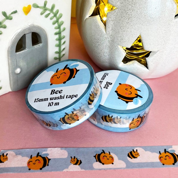 Bumble Washi tape - 1.5cm x 10m