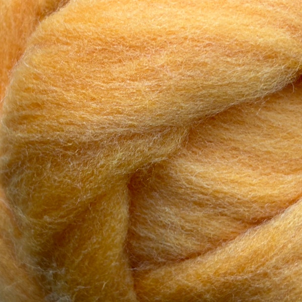 Needle Felting Wool for Wet Felted Kids Crafts, Spinning, Nuno Felt Art, 2D Wool Paintings - Merino Roving by the Ounce