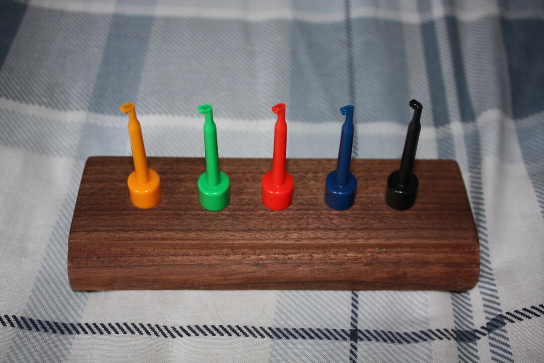 Fly Tying Fly Drying Stand Made With American Walnut Etsy