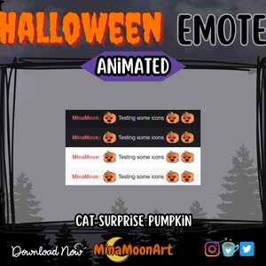 Pumpkin Exploding Animation ANIMATED Pumpkin Exploding Emote, Halloween Pumpkin Emote, Animated ...