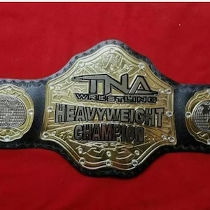 NEW TNA World Heavyweight Wrestling Championship Title Belt
