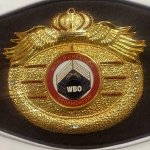 WBO WORLD BOXING Champion-Titel Gürtel