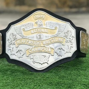 NWA NATIONAL HEAVYWEIGHT wrestling championship title belt