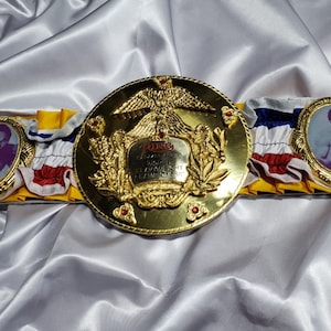 ROCKY BALBOA RING magazine award world heavyweight championship title belt