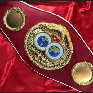 IBF BOXING FEDERATION Championship Title Belt